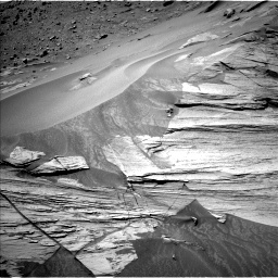 Nasa's Mars rover Curiosity acquired this image using its Left Navigation Camera on Sol 3386, at drive 1736, site number 93