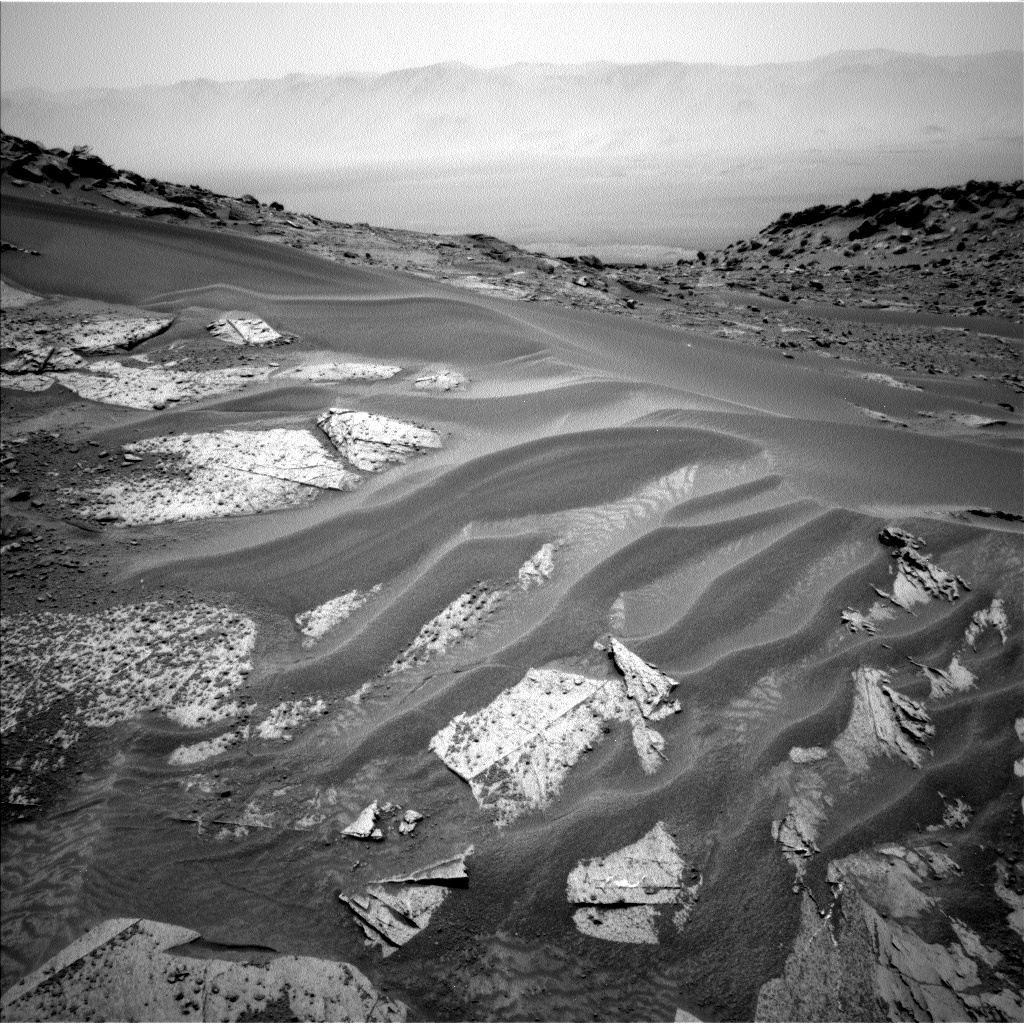 Nasa's Mars rover Curiosity acquired this image using its Left Navigation Camera on Sol 3386, at drive 1748, site number 93