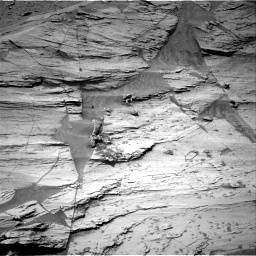 Nasa's Mars rover Curiosity acquired this image using its Right Navigation Camera on Sol 3386, at drive 1724, site number 93