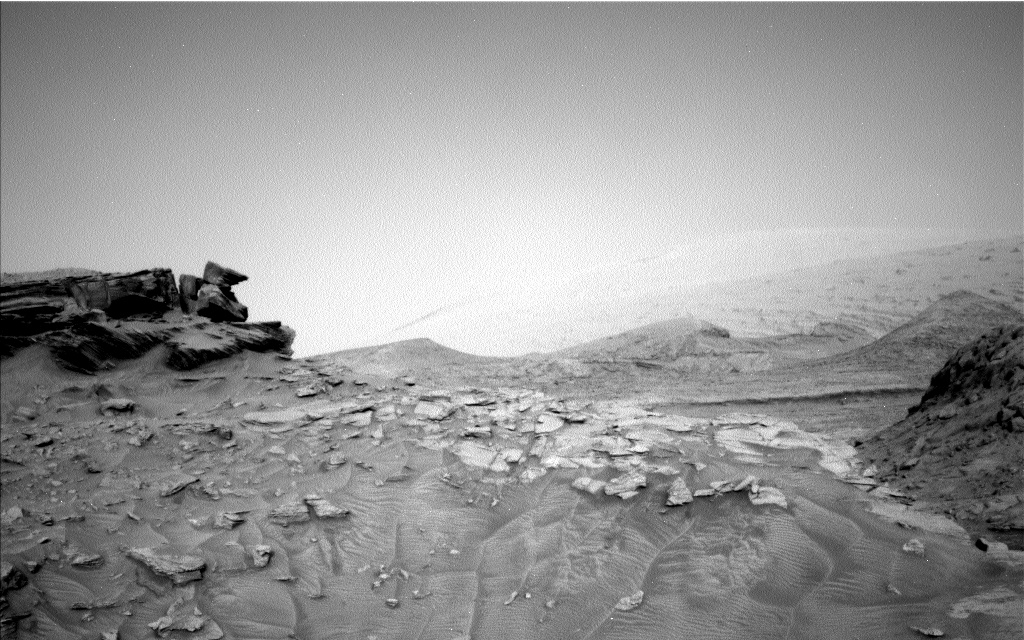 Nasa's Mars rover Curiosity acquired this image using its Left Navigation Camera on Sol 3387, at drive 1866, site number 93