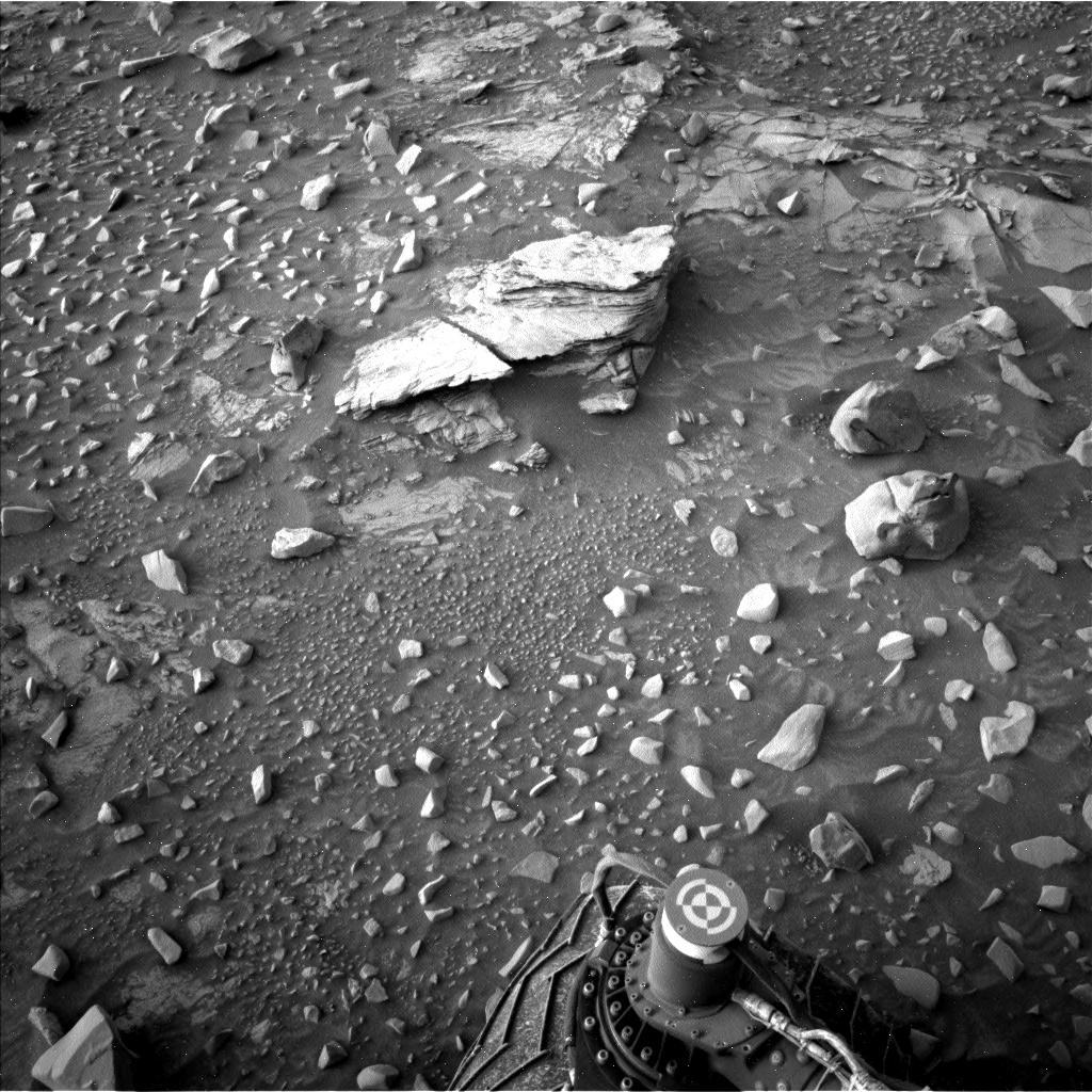 Nasa's Mars rover Curiosity acquired this image using its Left Navigation Camera on Sol 3387, at drive 1866, site number 93