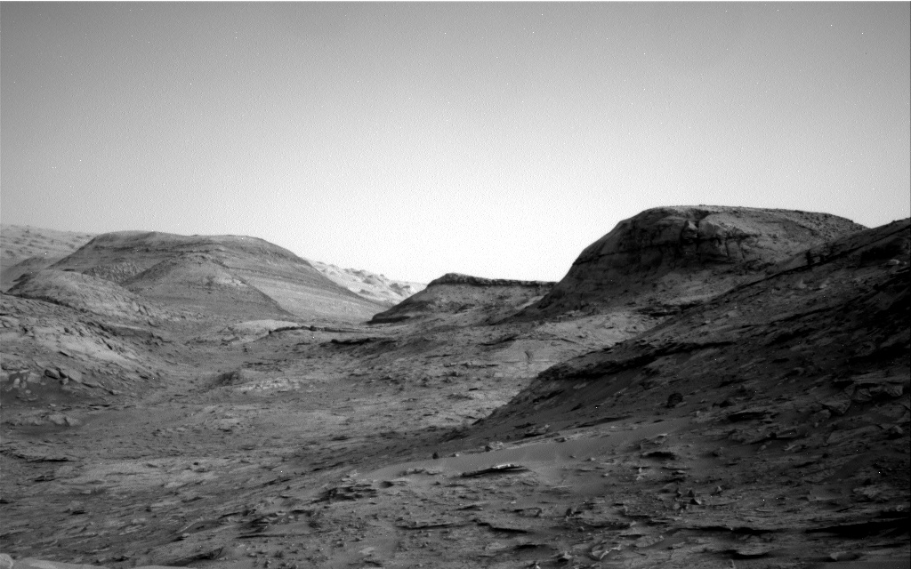 Nasa's Mars rover Curiosity acquired this image using its Right Navigation Camera on Sol 3387, at drive 1866, site number 93
