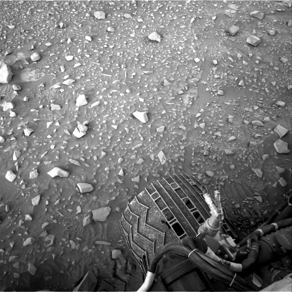 Nasa's Mars rover Curiosity acquired this image using its Right Navigation Camera on Sol 3387, at drive 1866, site number 93
