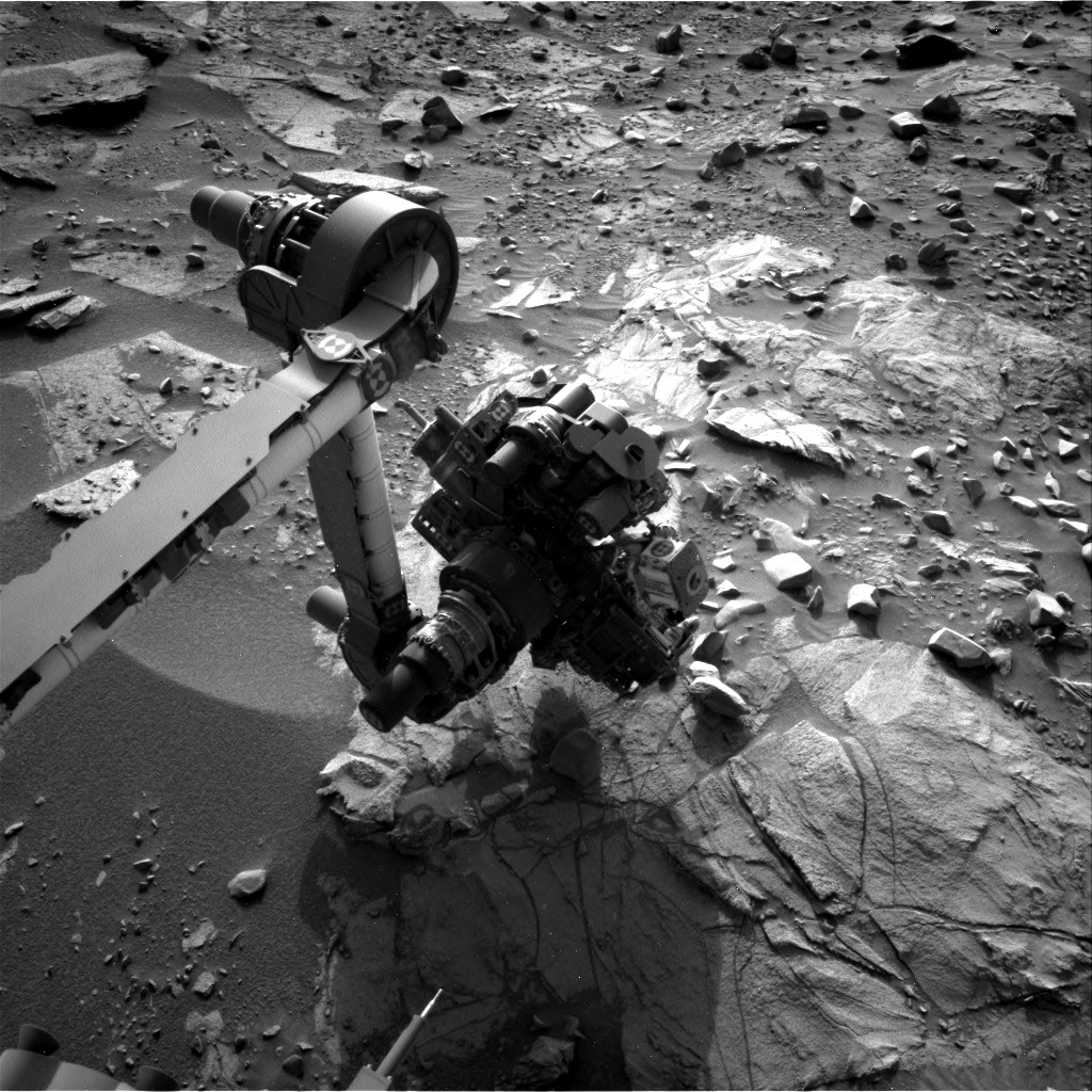 Nasa's Mars rover Curiosity acquired this image using its Right Navigation Camera on Sol 3388, at drive 1866, site number 93