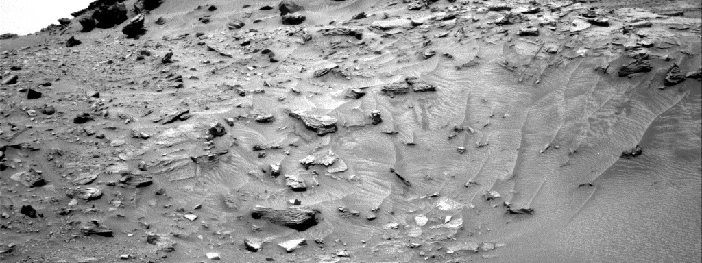 Nasa's Mars rover Curiosity acquired this image using its Right Navigation Camera on Sol 3389, at drive 1866, site number 93