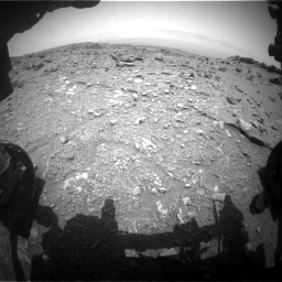 Nasa's Mars rover Curiosity acquired this image using its Front Hazard Avoidance Camera (Front Hazcam) on Sol 3390, at drive 1998, site number 93