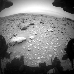 Nasa's Mars rover Curiosity acquired this image using its Front Hazard Avoidance Camera (Front Hazcam) on Sol 3390, at drive 2022, site number 93