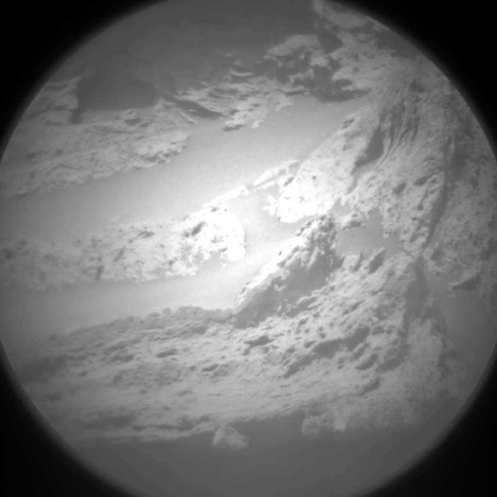 Nasa's Mars rover Curiosity acquired this image using its Chemistry & Camera (ChemCam) on Sol 3392, at drive 2080, site number 93