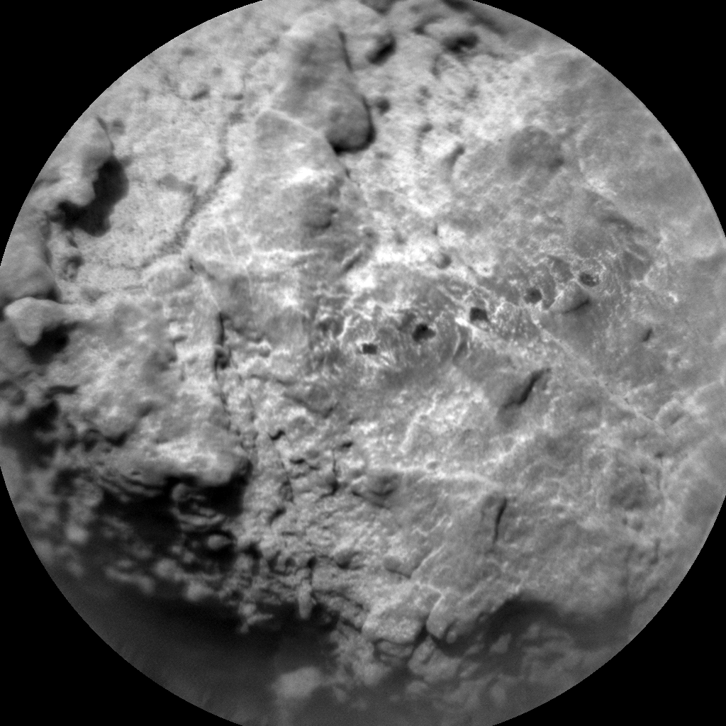 Nasa's Mars rover Curiosity acquired this image using its Chemistry & Camera (ChemCam) on Sol 3392, at drive 2080, site number 93