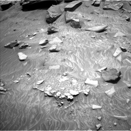 Nasa's Mars rover Curiosity acquired this image using its Left Navigation Camera on Sol 3393, at drive 2140, site number 93