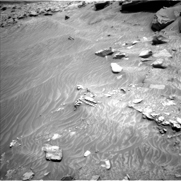 Nasa's Mars rover Curiosity acquired this image using its Left Navigation Camera on Sol 3393, at drive 2146, site number 93