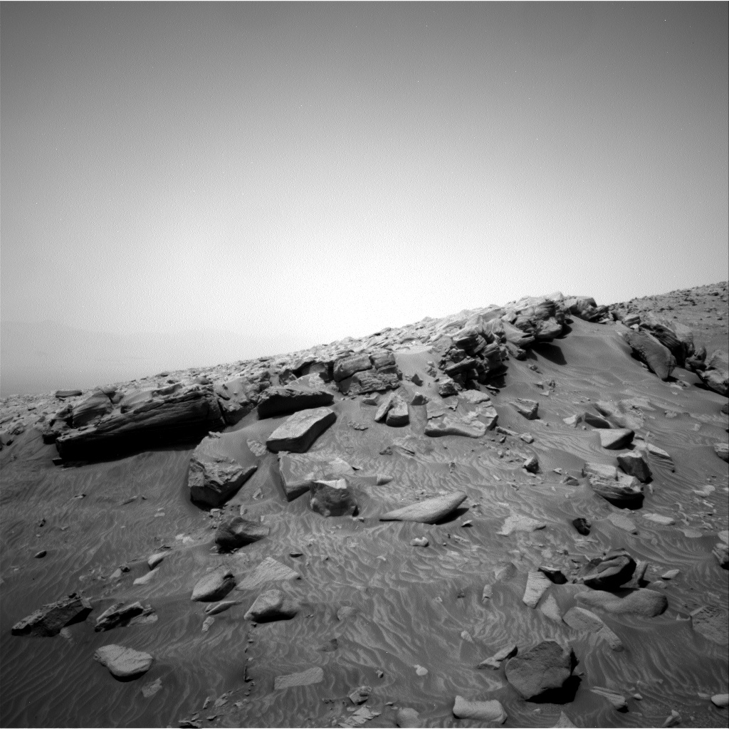 Nasa's Mars rover Curiosity acquired this image using its Right Navigation Camera on Sol 3393, at drive 2164, site number 93