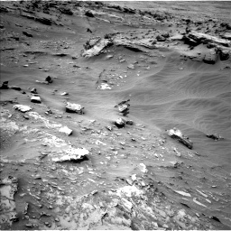 Nasa's Mars rover Curiosity acquired this image using its Left Navigation Camera on Sol 3397, at drive 2164, site number 93