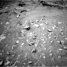 Nasa's Mars rover Curiosity acquired this image using its Left Navigation Camera on Sol 3397, at drive 2356, site number 93