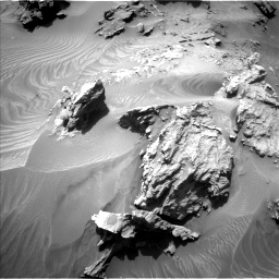 Nasa's Mars rover Curiosity acquired this image using its Left Navigation Camera on Sol 3397, at drive 2440, site number 93