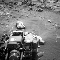 Nasa's Mars rover Curiosity acquired this image using its Left Navigation Camera on Sol 3397, at drive 2458, site number 93