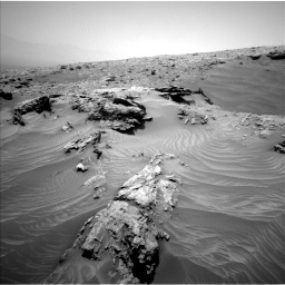 Nasa's Mars rover Curiosity acquired this image using its Left Navigation Camera on Sol 3400, at drive 2476, site number 93