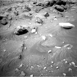 Nasa's Mars rover Curiosity acquired this image using its Left Navigation Camera on Sol 3400, at drive 2554, site number 93