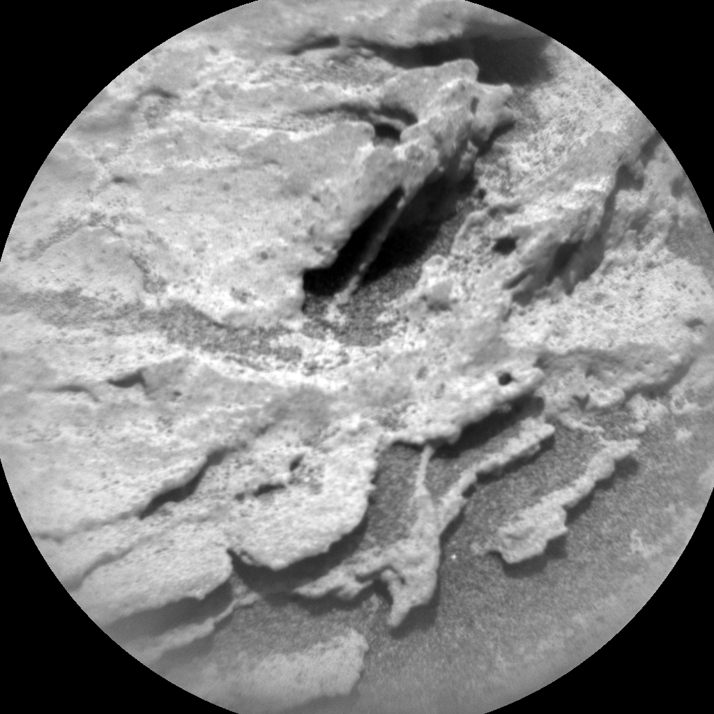 Nasa's Mars rover Curiosity acquired this image using its Chemistry & Camera (ChemCam) on Sol 3401, at drive 2566, site number 93
