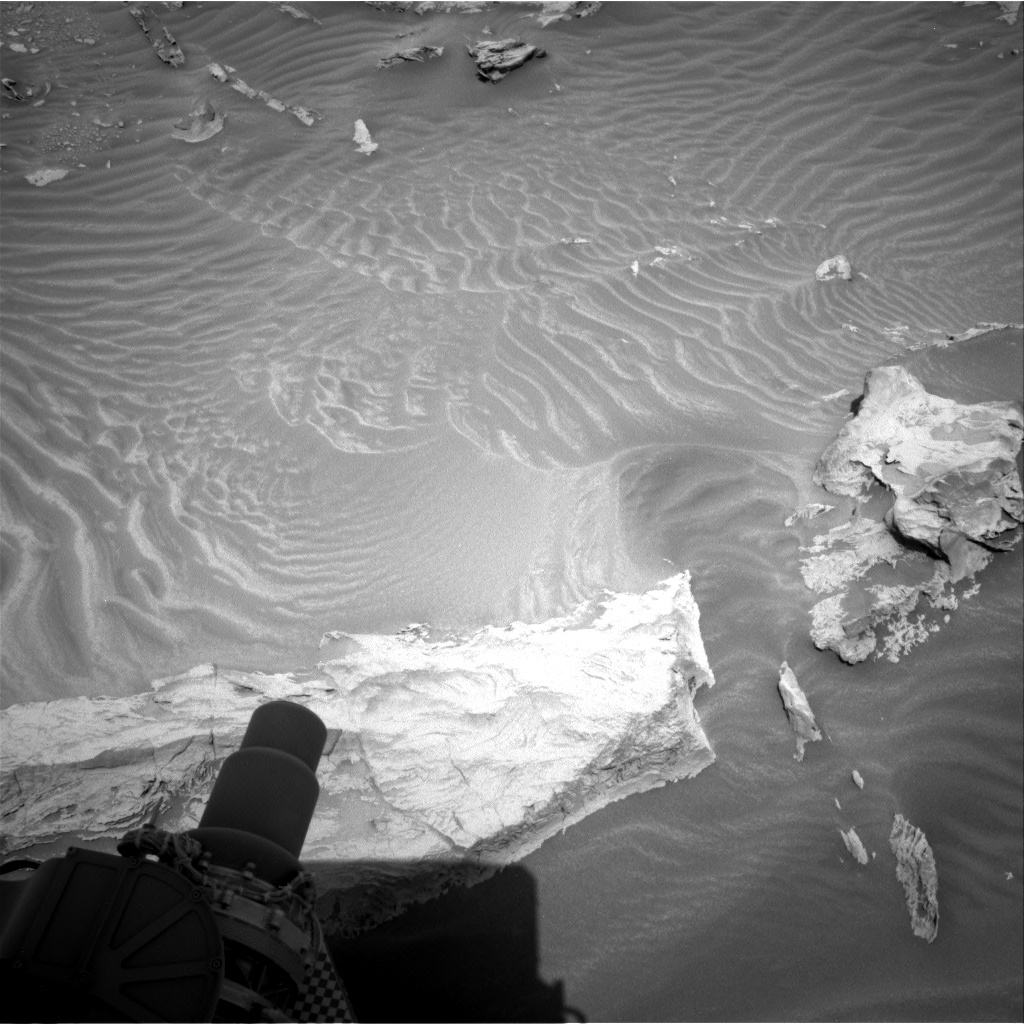Nasa's Mars rover Curiosity acquired this image using its Right Navigation Camera on Sol 3402, at drive 2578, site number 93