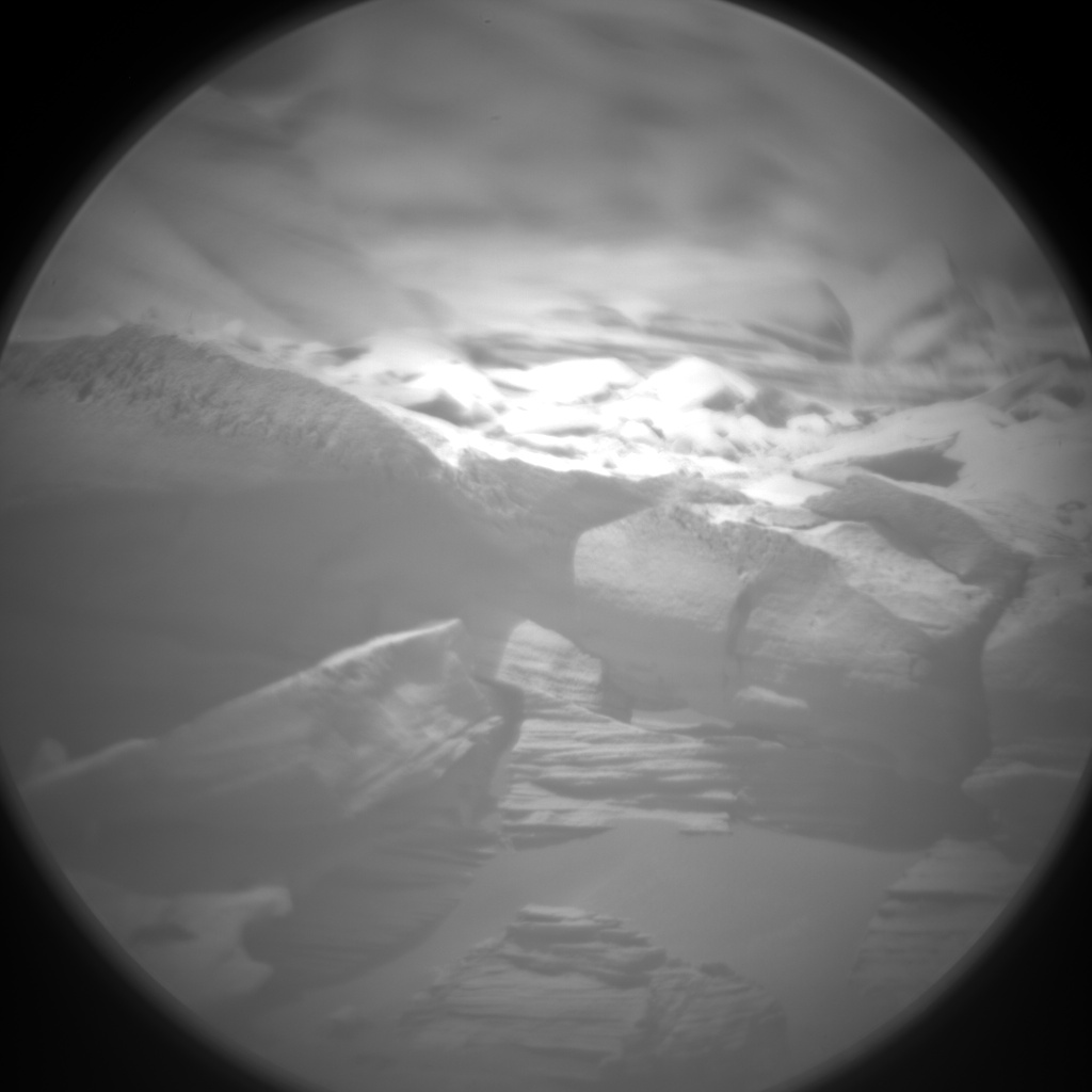 Nasa's Mars rover Curiosity acquired this image using its Chemistry & Camera (ChemCam) on Sol 3403, at drive 2578, site number 93