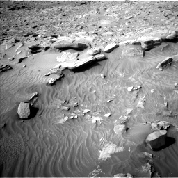 Nasa's Mars rover Curiosity acquired this image using its Left Navigation Camera on Sol 3403, at drive 2596, site number 93