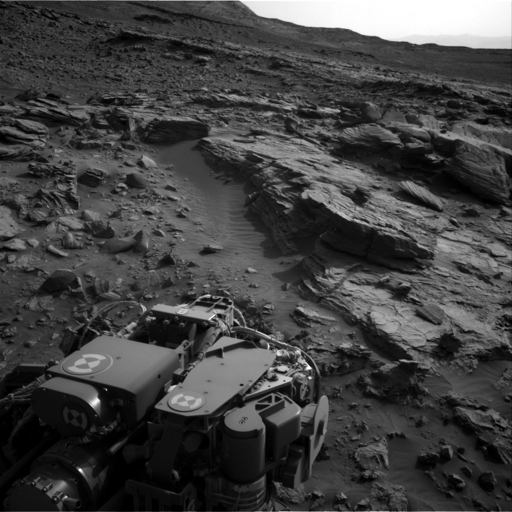 Nasa's Mars rover Curiosity acquired this image using its Right Navigation Camera on Sol 3403, at drive 2626, site number 93