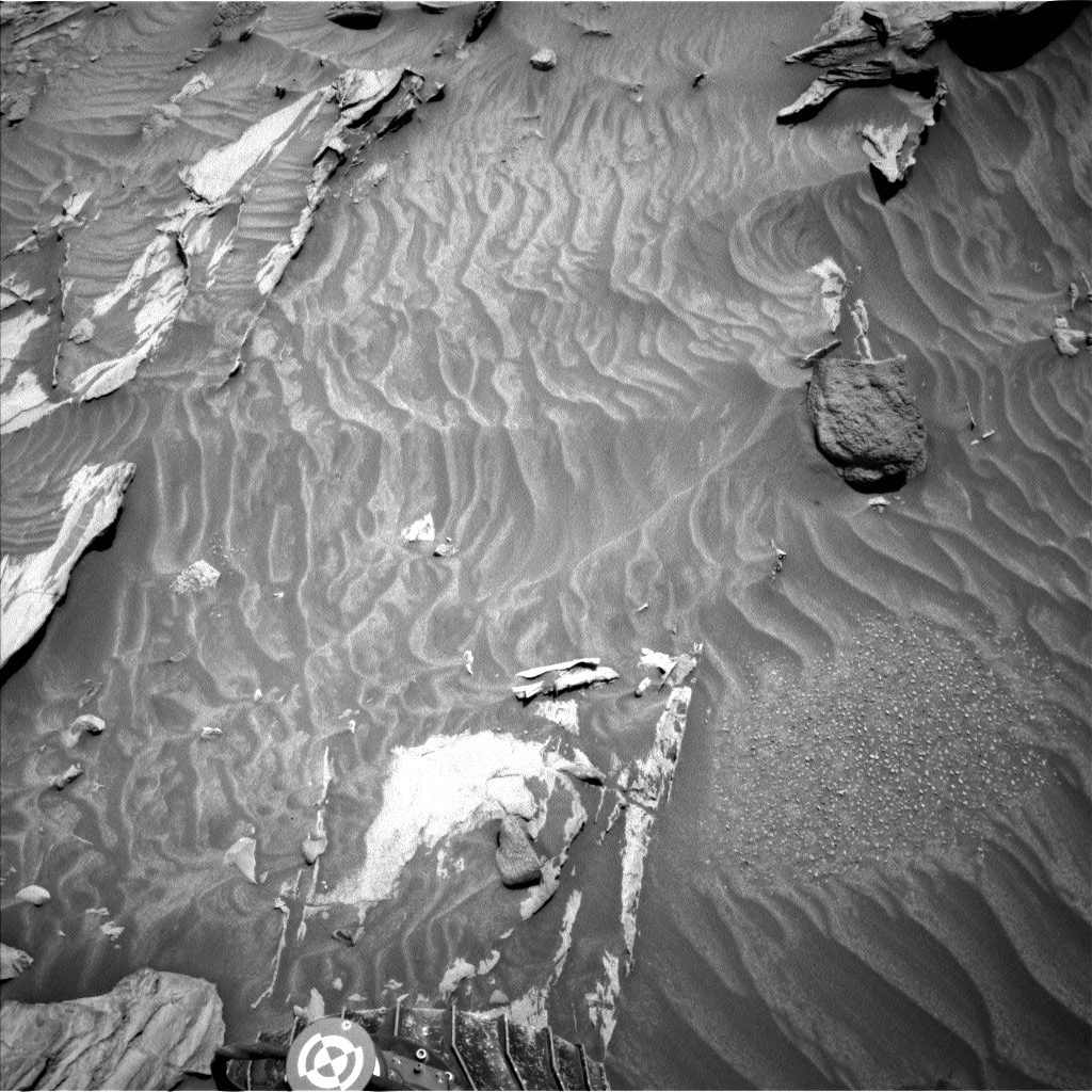 Nasa's Mars rover Curiosity acquired this image using its Left Navigation Camera on Sol 3404, at drive 2626, site number 93