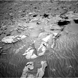 Nasa's Mars rover Curiosity acquired this image using its Left Navigation Camera on Sol 3406, at drive 2632, site number 93