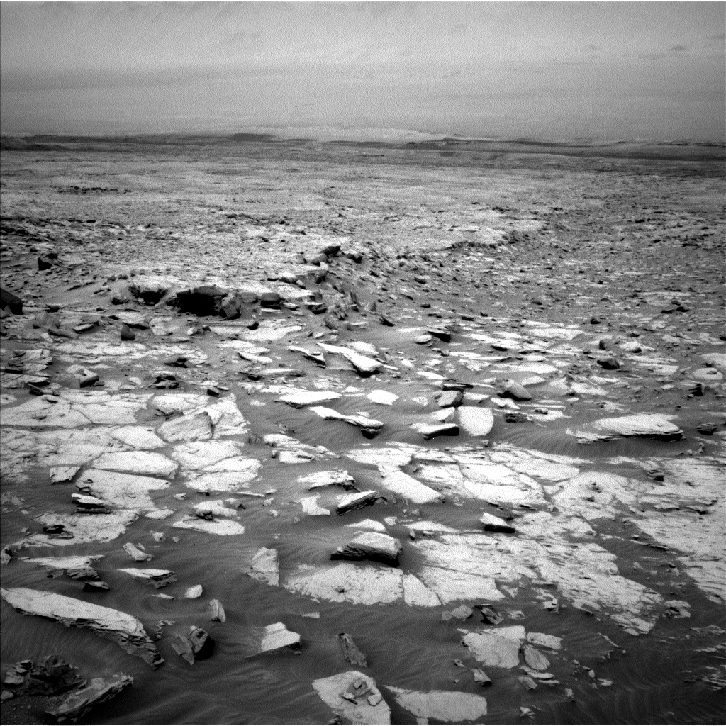 Nasa's Mars rover Curiosity acquired this image using its Left Navigation Camera on Sol 3406, at drive 2662, site number 93