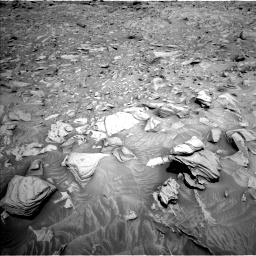 Nasa's Mars rover Curiosity acquired this image using its Left Navigation Camera on Sol 3413, at drive 2690, site number 93