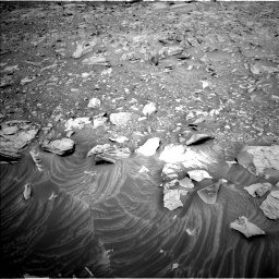 Nasa's Mars rover Curiosity acquired this image using its Left Navigation Camera on Sol 3413, at drive 2738, site number 93
