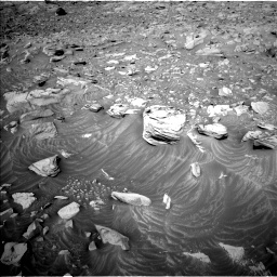 Nasa's Mars rover Curiosity acquired this image using its Left Navigation Camera on Sol 3413, at drive 2750, site number 93