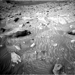 Nasa's Mars rover Curiosity acquired this image using its Left Navigation Camera on Sol 3413, at drive 2840, site number 93