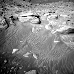 Nasa's Mars rover Curiosity acquired this image using its Left Navigation Camera on Sol 3413, at drive 2852, site number 93