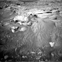 Nasa's Mars rover Curiosity acquired this image using its Left Navigation Camera on Sol 3413, at drive 2870, site number 93