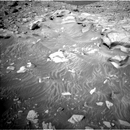 Nasa's Mars rover Curiosity acquired this image using its Left Navigation Camera on Sol 3413, at drive 2882, site number 93