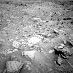 Nasa's Mars rover Curiosity acquired this image using its Right Navigation Camera on Sol 3413, at drive 2702, site number 93