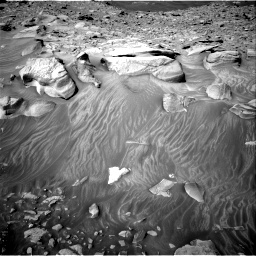 Nasa's Mars rover Curiosity acquired this image using its Right Navigation Camera on Sol 3413, at drive 2858, site number 93