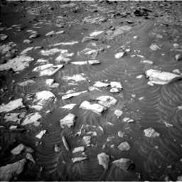 Nasa's Mars rover Curiosity acquired this image using its Left Navigation Camera on Sol 3415, at drive 2958, site number 93