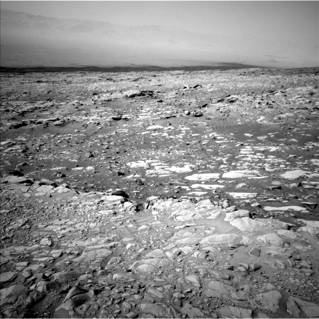 Nasa's Mars rover Curiosity acquired this image using its Left Navigation Camera on Sol 3415, at drive 3078, site number 93