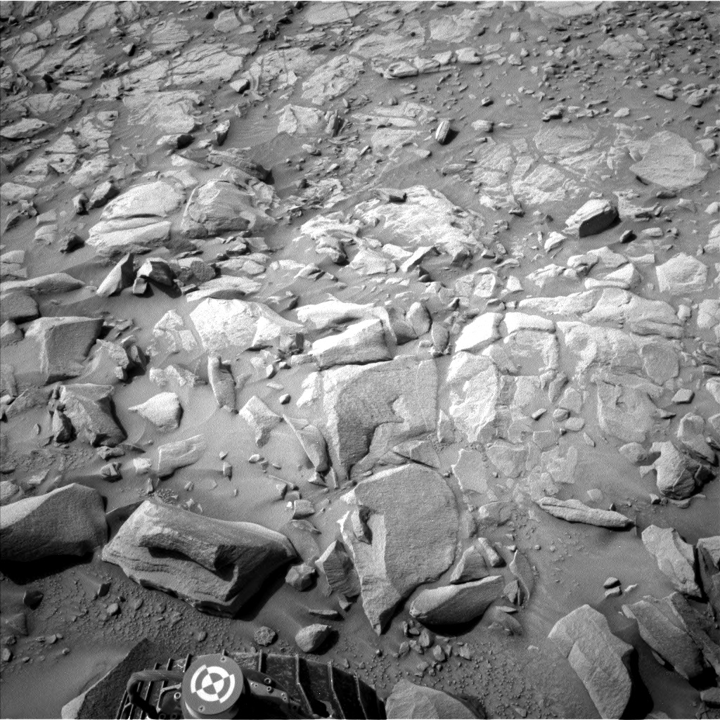 Nasa's Mars rover Curiosity acquired this image using its Left Navigation Camera on Sol 3415, at drive 3078, site number 93