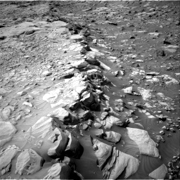 Nasa's Mars rover Curiosity acquired this image using its Right Navigation Camera on Sol 3415, at drive 3036, site number 93