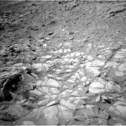 Nasa's Mars rover Curiosity acquired this image using its Left Navigation Camera on Sol 3417, at drive 3090, site number 93