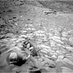 Nasa's Mars rover Curiosity acquired this image using its Left Navigation Camera on Sol 3417, at drive 3126, site number 93