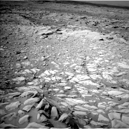 Nasa's Mars rover Curiosity acquired this image using its Left Navigation Camera on Sol 3417, at drive 3144, site number 93