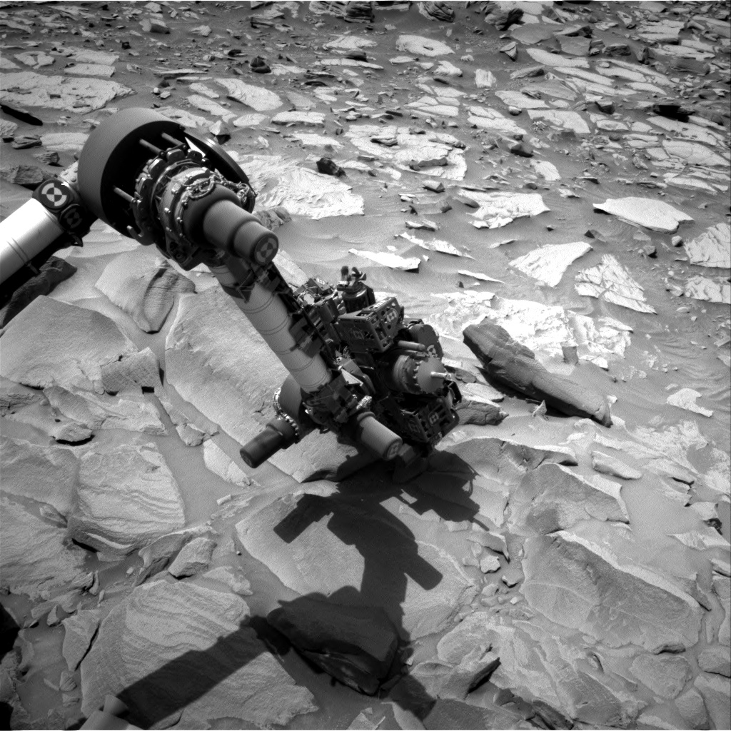 Nasa's Mars rover Curiosity acquired this image using its Right Navigation Camera on Sol 3417, at drive 3078, site number 93