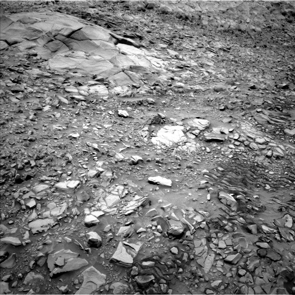 Nasa's Mars rover Curiosity acquired this image using its Left Navigation Camera on Sol 3424, at drive 3540, site number 93