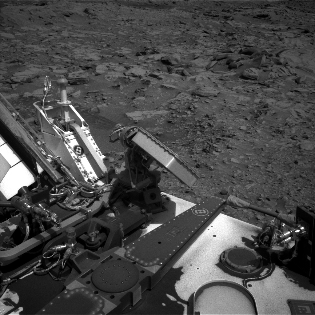 Nasa's Mars rover Curiosity acquired this image using its Left Navigation Camera on Sol 3424, at drive 0, site number 94