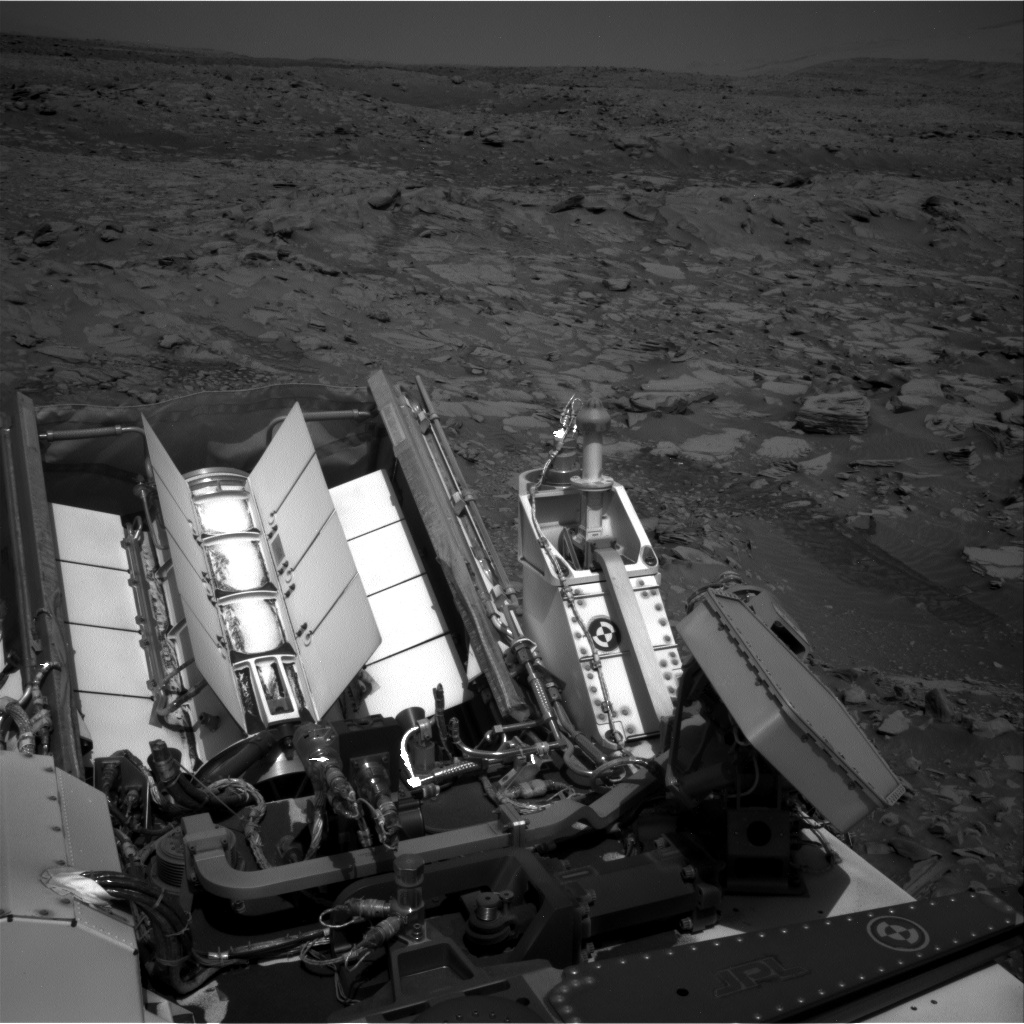 Nasa's Mars rover Curiosity acquired this image using its Right Navigation Camera on Sol 3424, at drive 0, site number 94